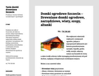 taniedomydrewniane.com.pl screenshot