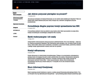 taniekredyty.blogi.com.pl screenshot