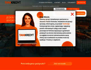 tanikredyt.pl screenshot