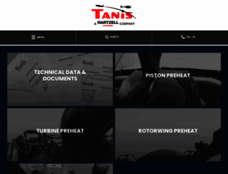 tanisaircraft.com screenshot