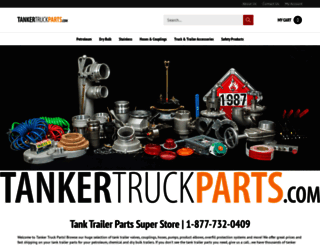 tankertruckparts.com screenshot