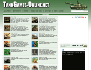 tankgames-online.net screenshot
