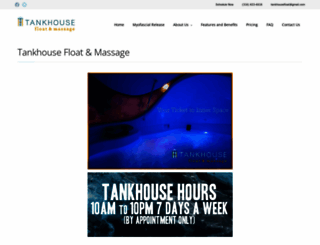 tankhousefloat.com screenshot