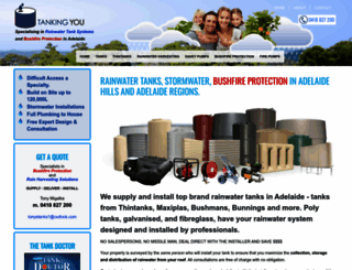 tankingyou.com.au screenshot