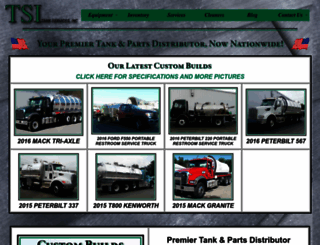 tankservicesinc.com screenshot