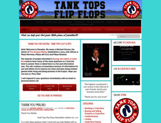 tanktopsflipflops.com screenshot