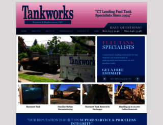tankworksct.com screenshot