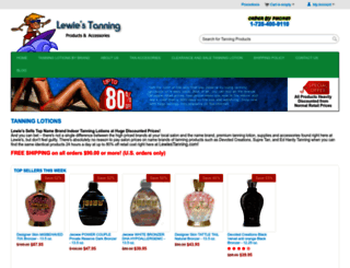 tanninglotionlewies.com screenshot
