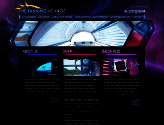 tanningloungemanchester.co.uk screenshot