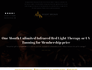 tanningsalonscottsdale.com screenshot