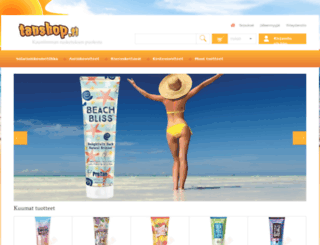 tanshop.fi screenshot