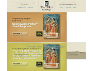 tantillobookdesign.com screenshot