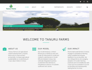 tanurufarms.com screenshot