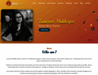 tanusreemukherjee.com screenshot