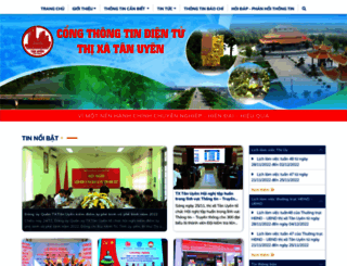 tanuyen.binhduong.gov.vn screenshot