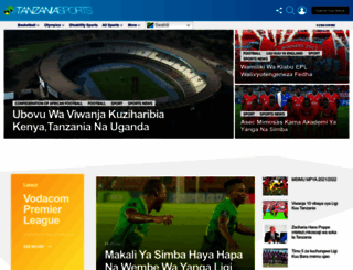 tanzaniasports.com screenshot