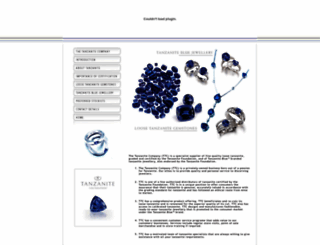 tanzanitecompany.co.za screenshot