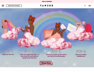 tanzee.com.au screenshot