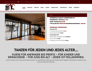 tanzprojekt.com screenshot