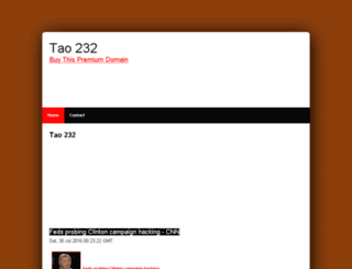 tao232.com screenshot