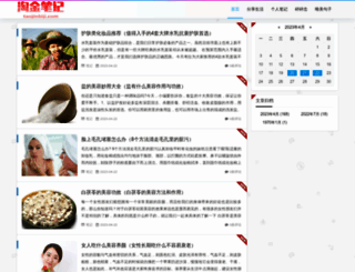 taojinbiji.com screenshot