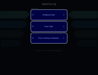 tapecity.org screenshot