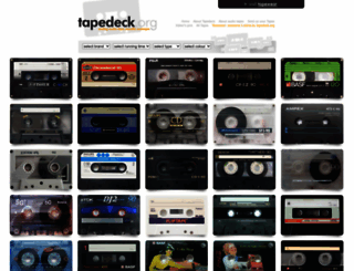 tapedeck.org screenshot