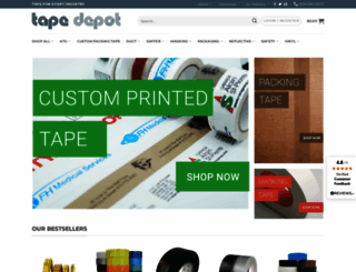 tapedepot.com screenshot