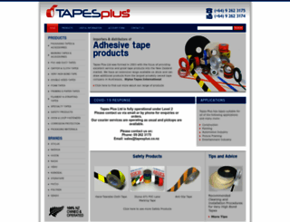 tapesplus.co.nz screenshot