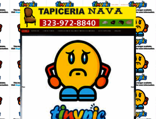 tapicerianava.com screenshot