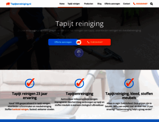 tapijtenreiniging.nl screenshot