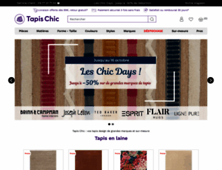 tapis-chic.com screenshot