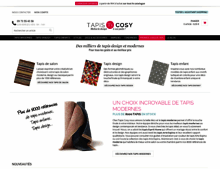tapis-cosy.fr screenshot