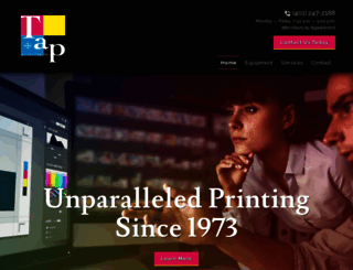 tapprint.com screenshot