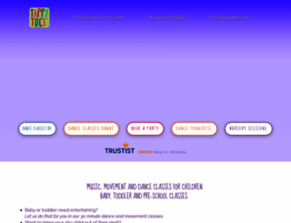 tappytoes.com screenshot