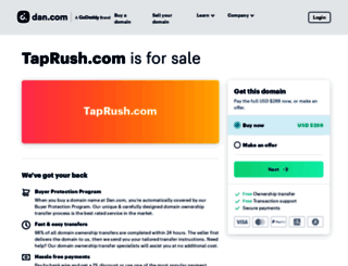 taprush.com screenshot