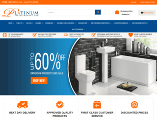 tapsbathrooms.com screenshot