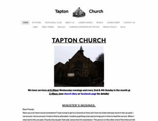 taptonchurch.com screenshot