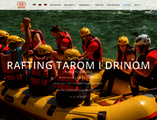 tara-rafting.com screenshot