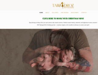 taradrozphotography.com screenshot