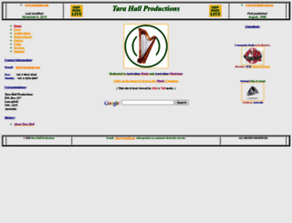 tarahall.com screenshot