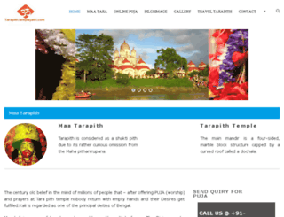tarapith.templeyatri.com screenshot