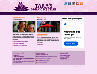 tarasorganic.com screenshot