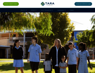 tarauniforms.com.au screenshot