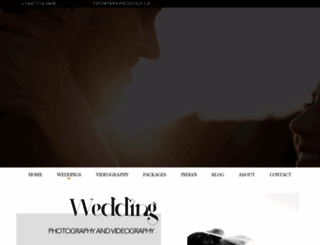 taraweddings.ca screenshot