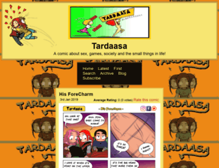 tardaasa.thecomicseries.com screenshot