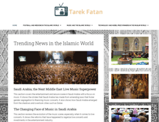 tarekfatah.com screenshot