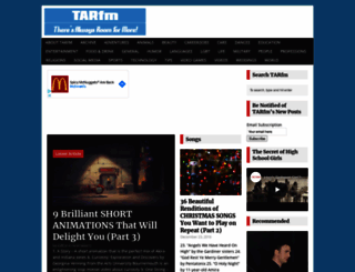 tarfm.com screenshot