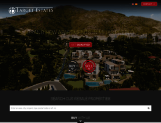 target-estates.com screenshot