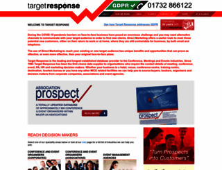target-response.co.uk screenshot
